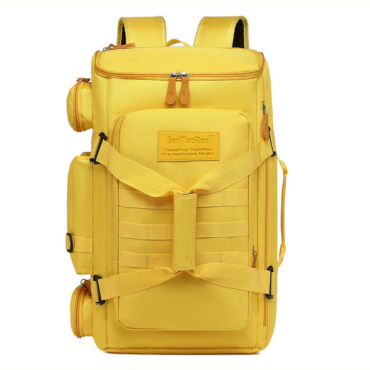 Multifunctional Travel Bag With Ergonomic Carrying Handles And An Innovative Compartment System Bowlift