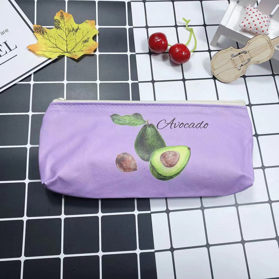 Avocado Design Waterproof Cosmetic Pouch Bowlift