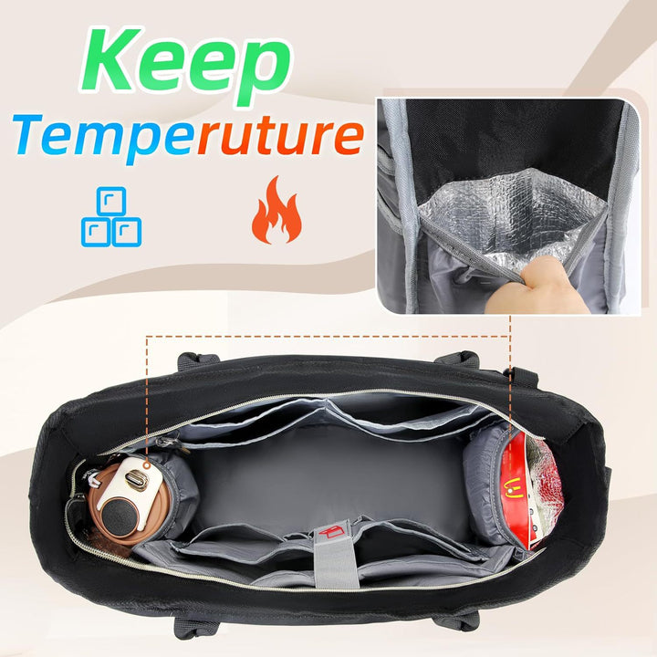 Organizer bag with versatile compartments Bowlift