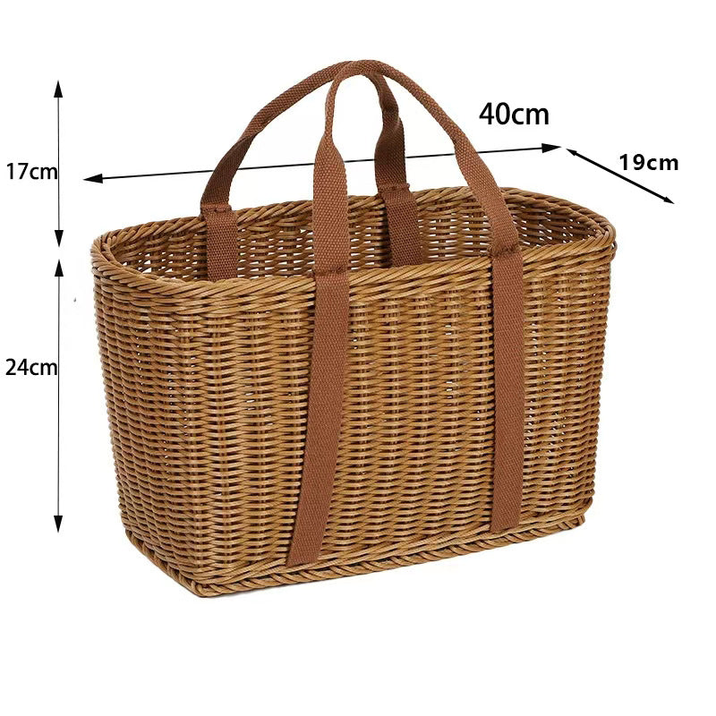 Storage Woven Basket Bowlift