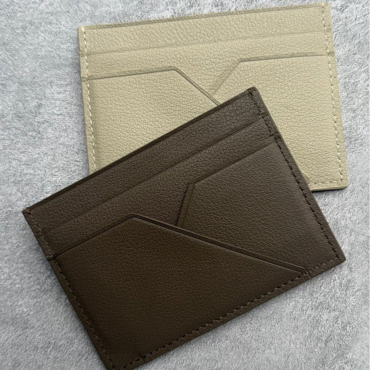 Minimalist Leather Card Case Bowlift