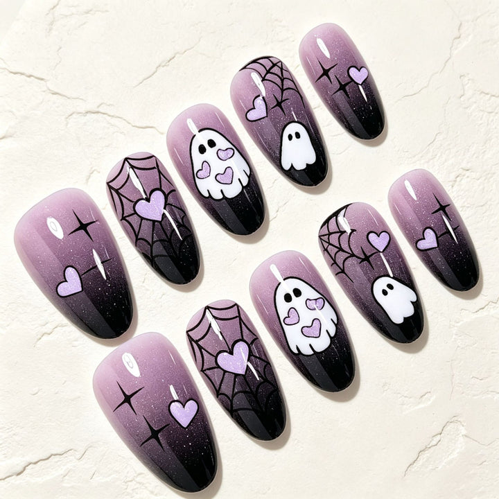 Halloween-Themed Nail Art Wraps Bowlift