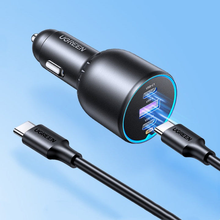 BowLift | Triple Port Super Fast Car Charger