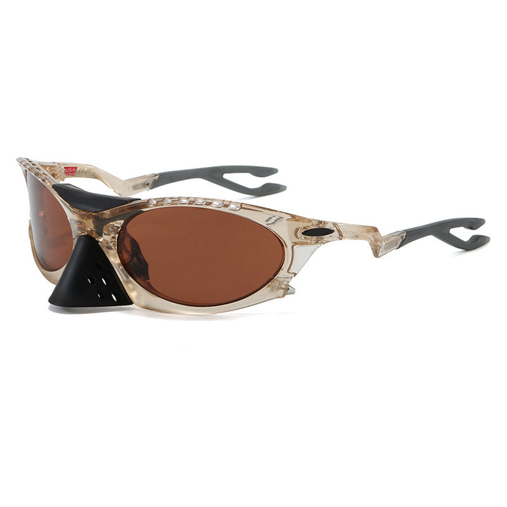 Women's Sporty Outdoor Sunglasses with UV Protection and Ergonomic Design Bowlift