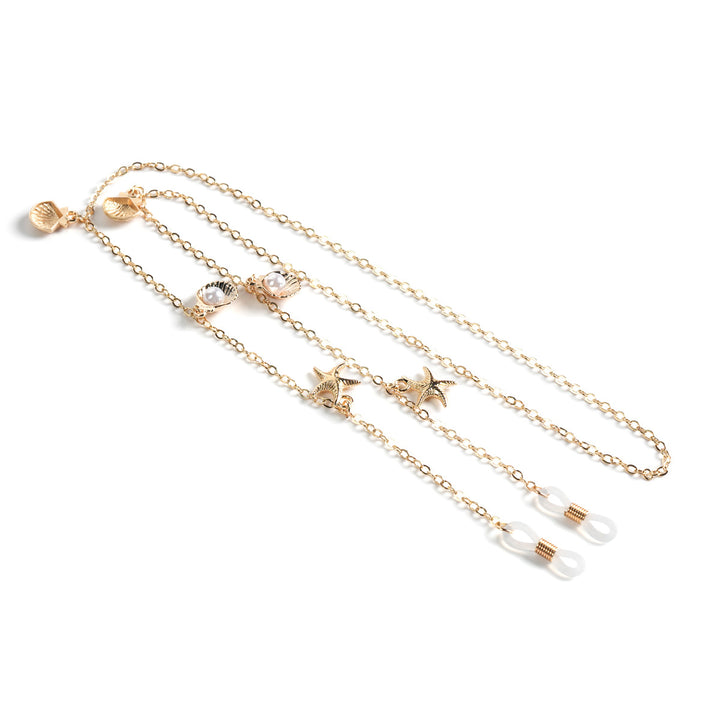 Decorative Shell Eyewear Chain Bowlift