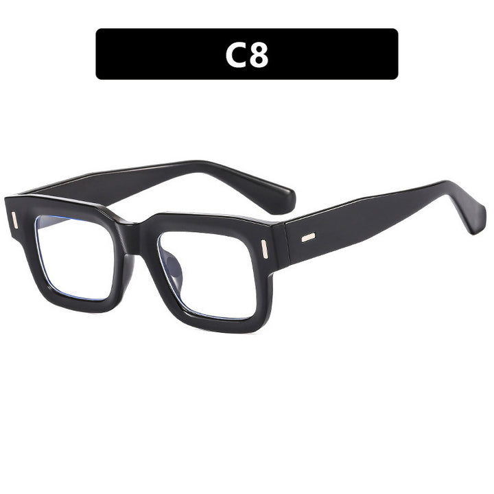 Ladies stylish square sunglasses with eye-catching leopard print Bowlift