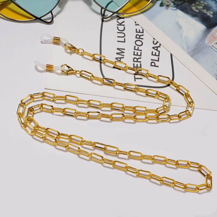 Metallic Link Eyewear Chain Bowlift