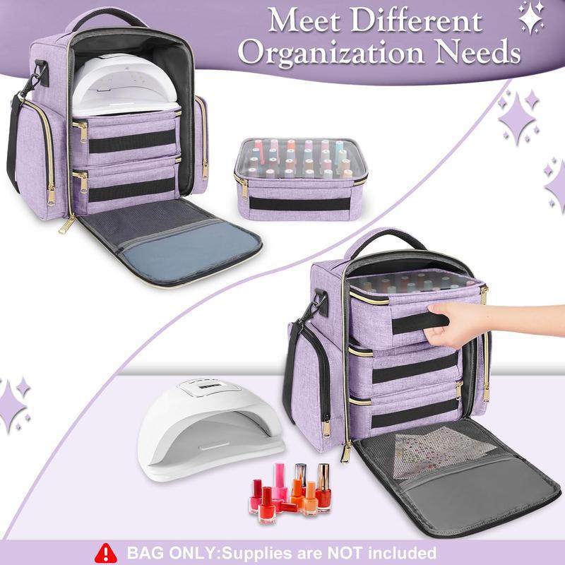 Practical cosmetic bag with multiple compartments Bowlift