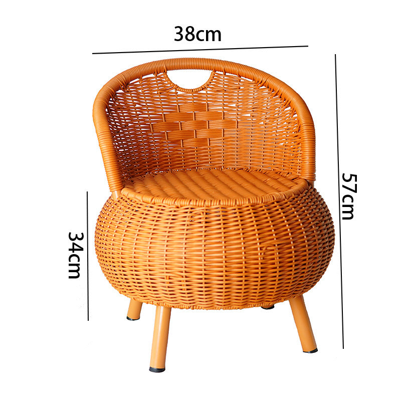 Ladies Modern Rattan Armchair by Bowlift