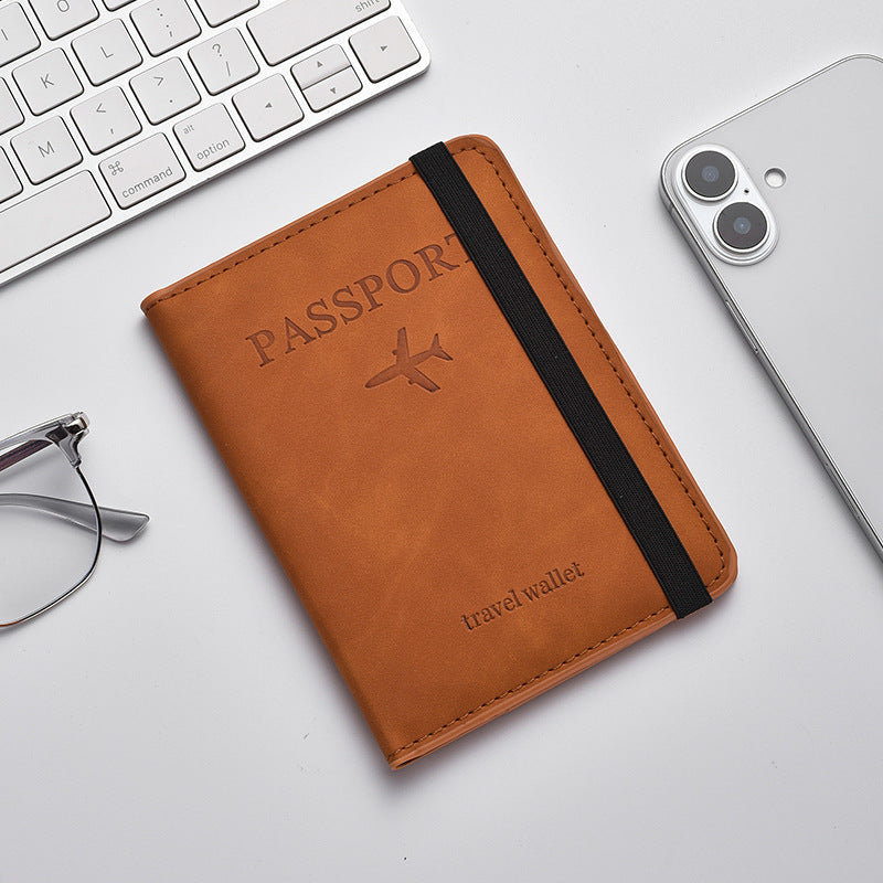 Leather Passport Holder Wallet Bowlift