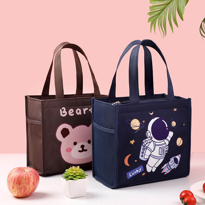 Kids Insulated Cartoon Lunch Bag Bowlift