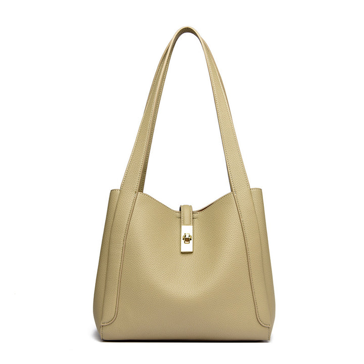 Elegant Structured Shoulder Tote Bowlift