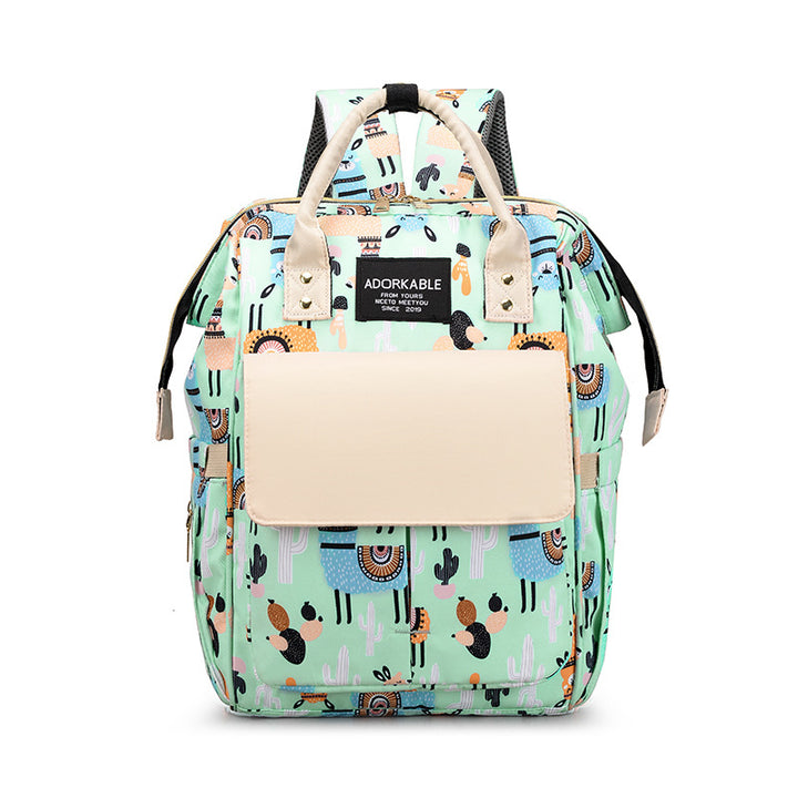 Playful Animal-Themed Backpack Bowlift