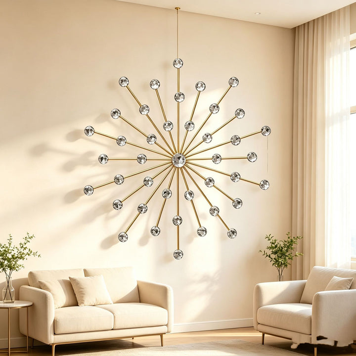 Decorative Crystal Wall Art Bowlift