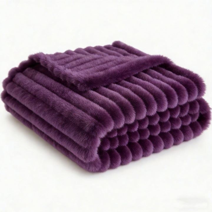 Cozy Plush Throw Blanket Bowlift