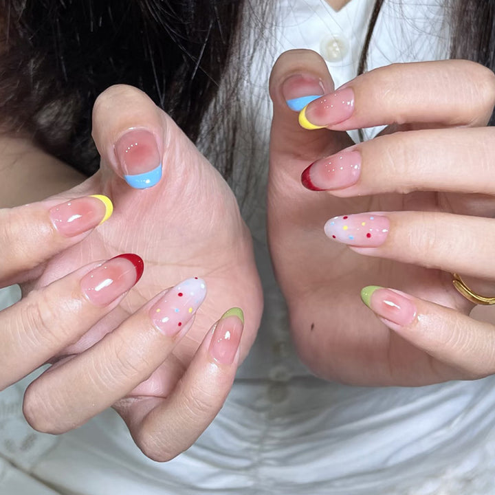 Elegant Nail Art Press-On Nails Bowlift