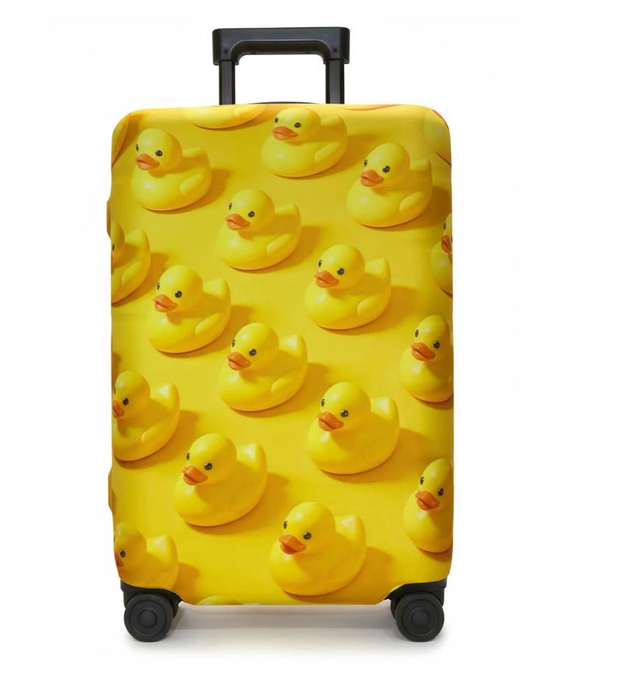 Unisex nan elastic suitcase cover with 3D dog design for trolley, stretchy and scratch-resistant Bowlift