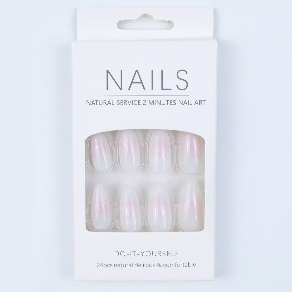 Artificial Nails in Elegant French Style Bowlift