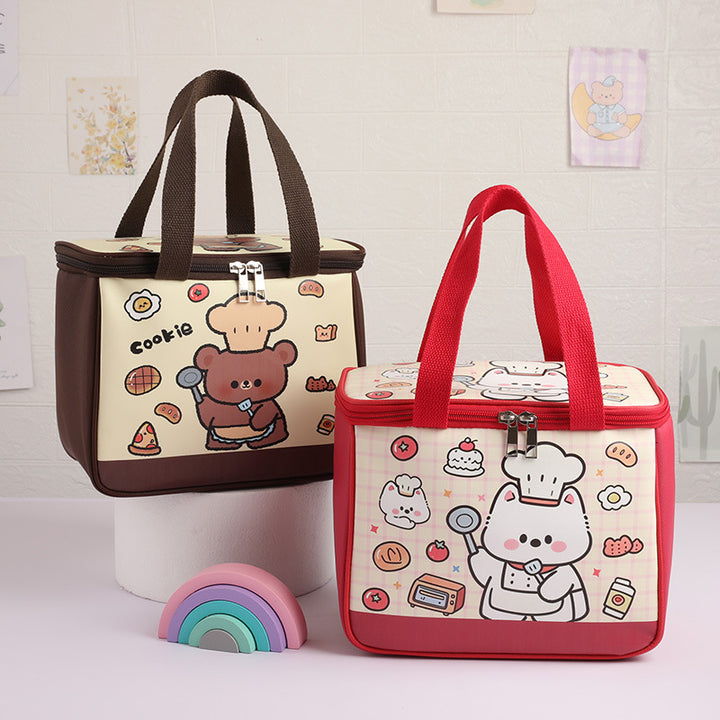 Insulated Cartoon Lunch Tote Bowlift