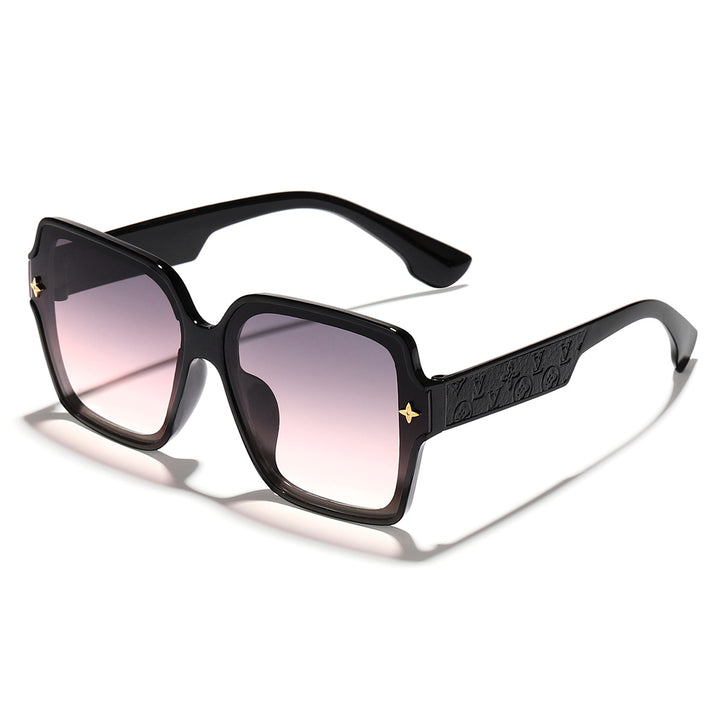 Ladies stylish oversized sunglasses with fashionable frame Bowlift