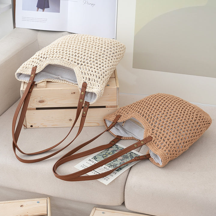 Handcrafted mesh tote bag Bowlift