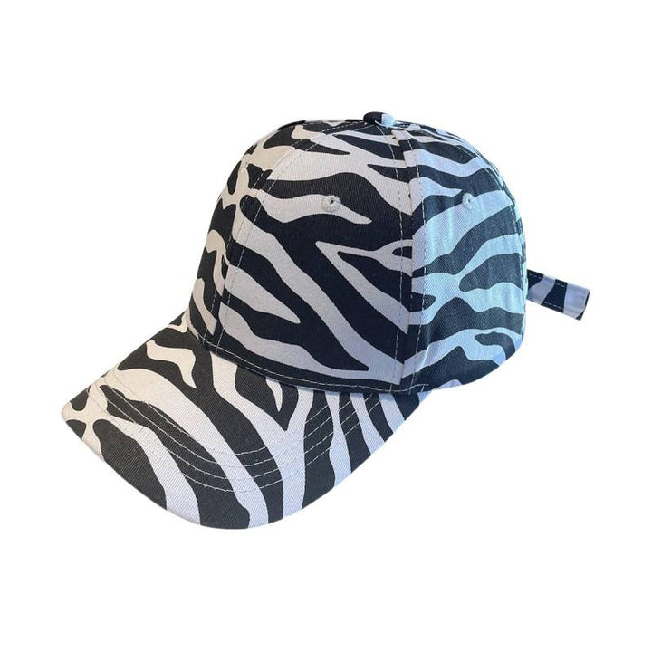 Women's Trendy Animal Print Adjustable Baseball Cap Bowlift