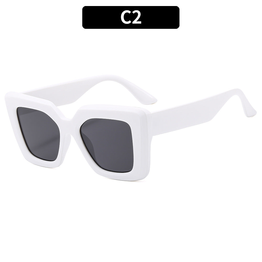 Chic Fashionable Square Frame Sunglasses