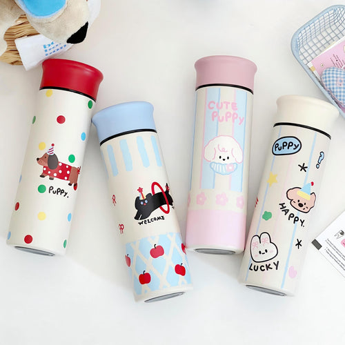 Women's coffee thermos in playful design Bowlift