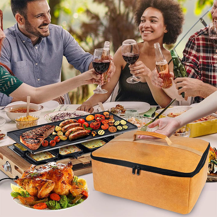 Stainless Steel Food Warmer Bag Bowlift