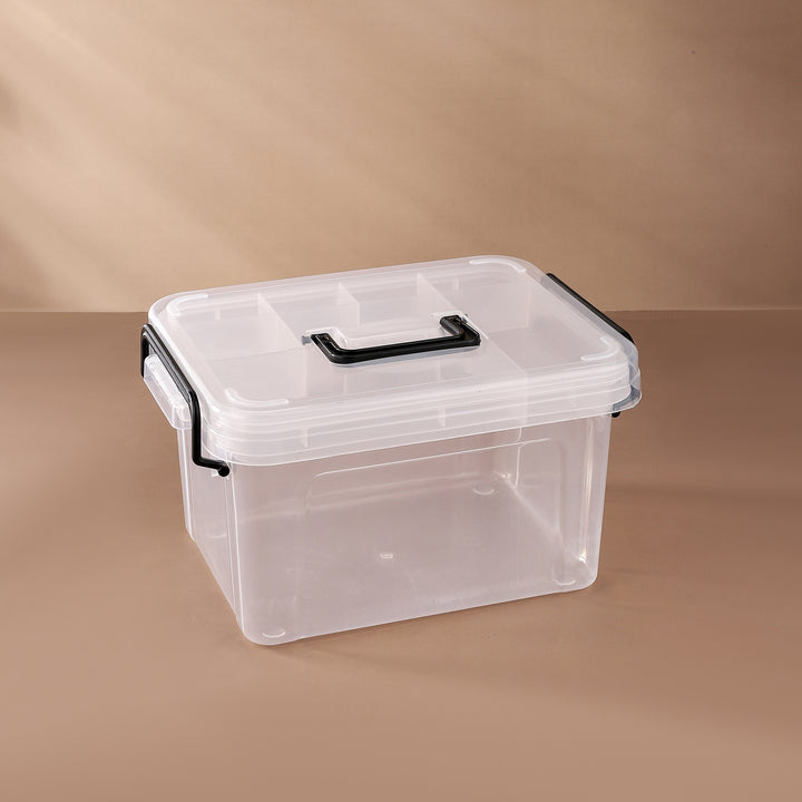 Multi-Compartment Storage Organizer Box Bowlift