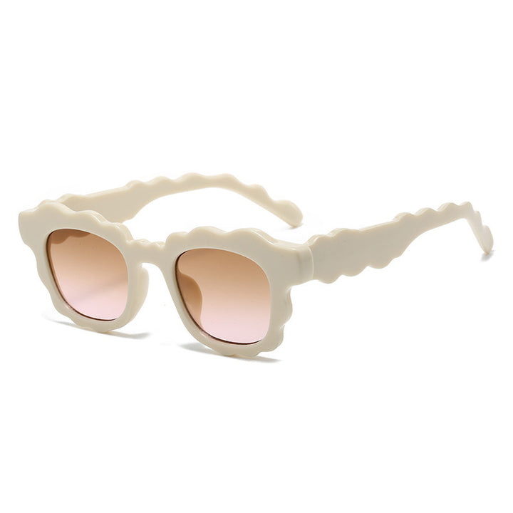 Unique Shaped Frame Sunglasses Bowlift