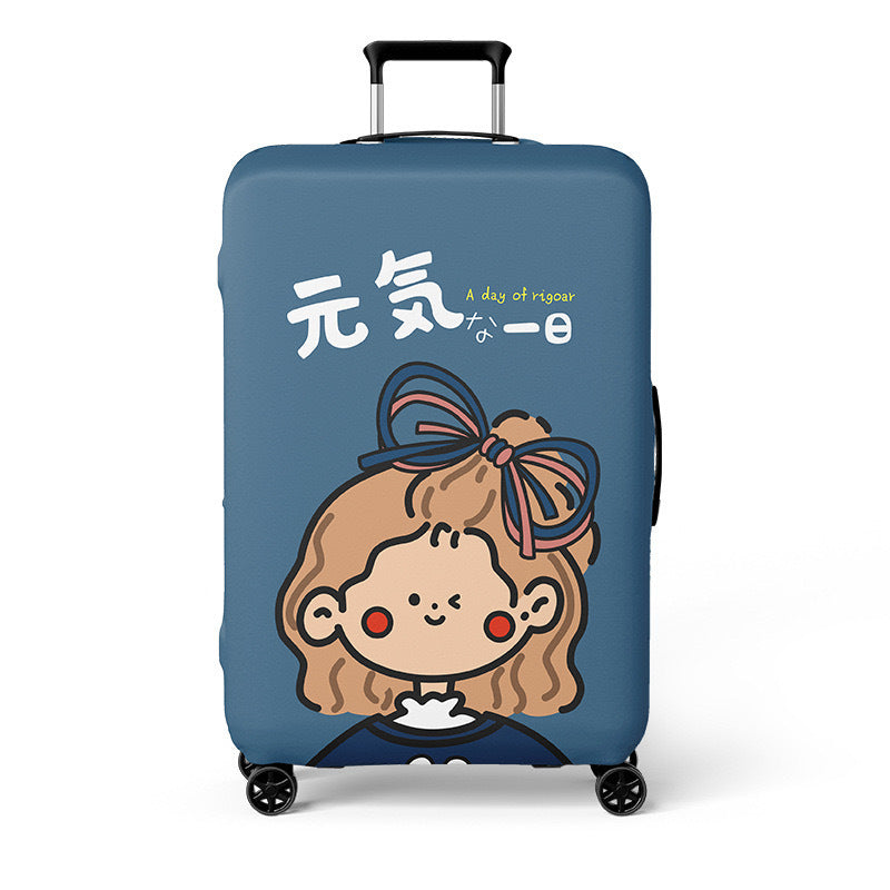 Patterned Hard Shell Luggage Bowlift