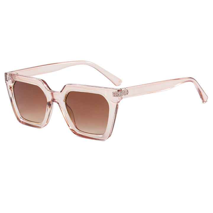 Women's modern designer sunglasses with transparent frame Bowlift