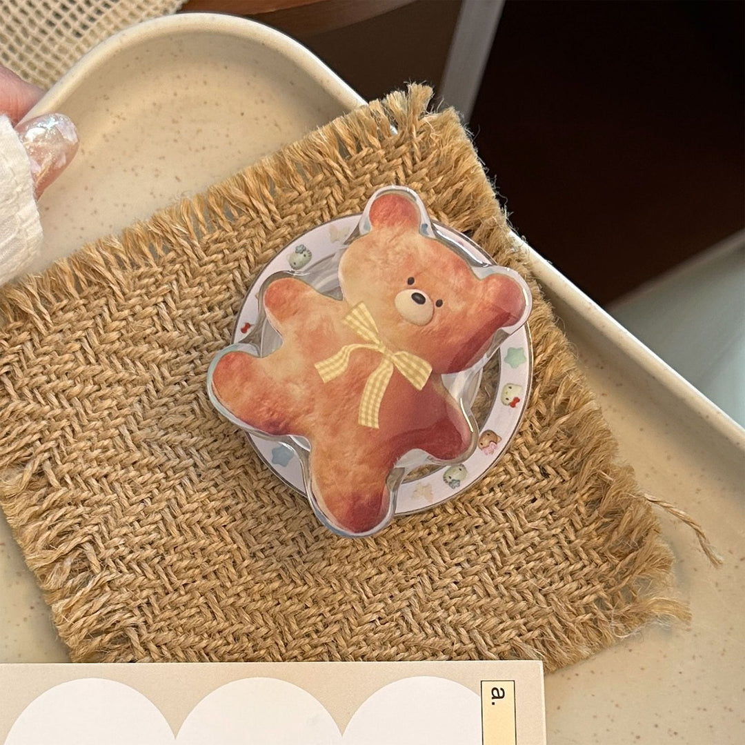 Cute Bear Smartphone Holder Bowlift