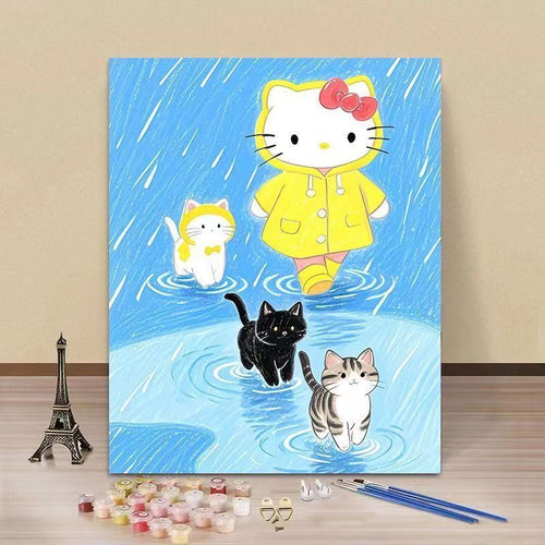 Cute Animal-Themed DIY Painting Kit Bowlift