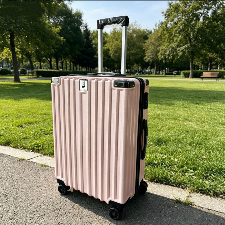 Hard-shell travel suitcase with spacious interior and high-quality rolling system Bowlift