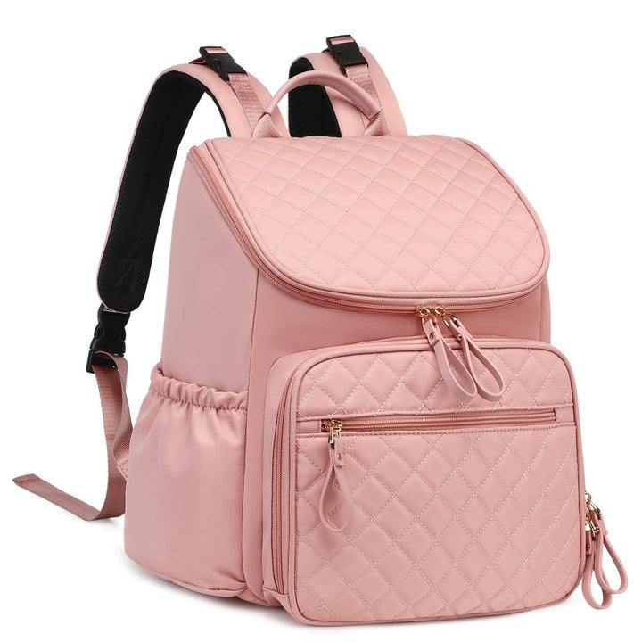 Multi-Functional Quilted Backpack Bowlift