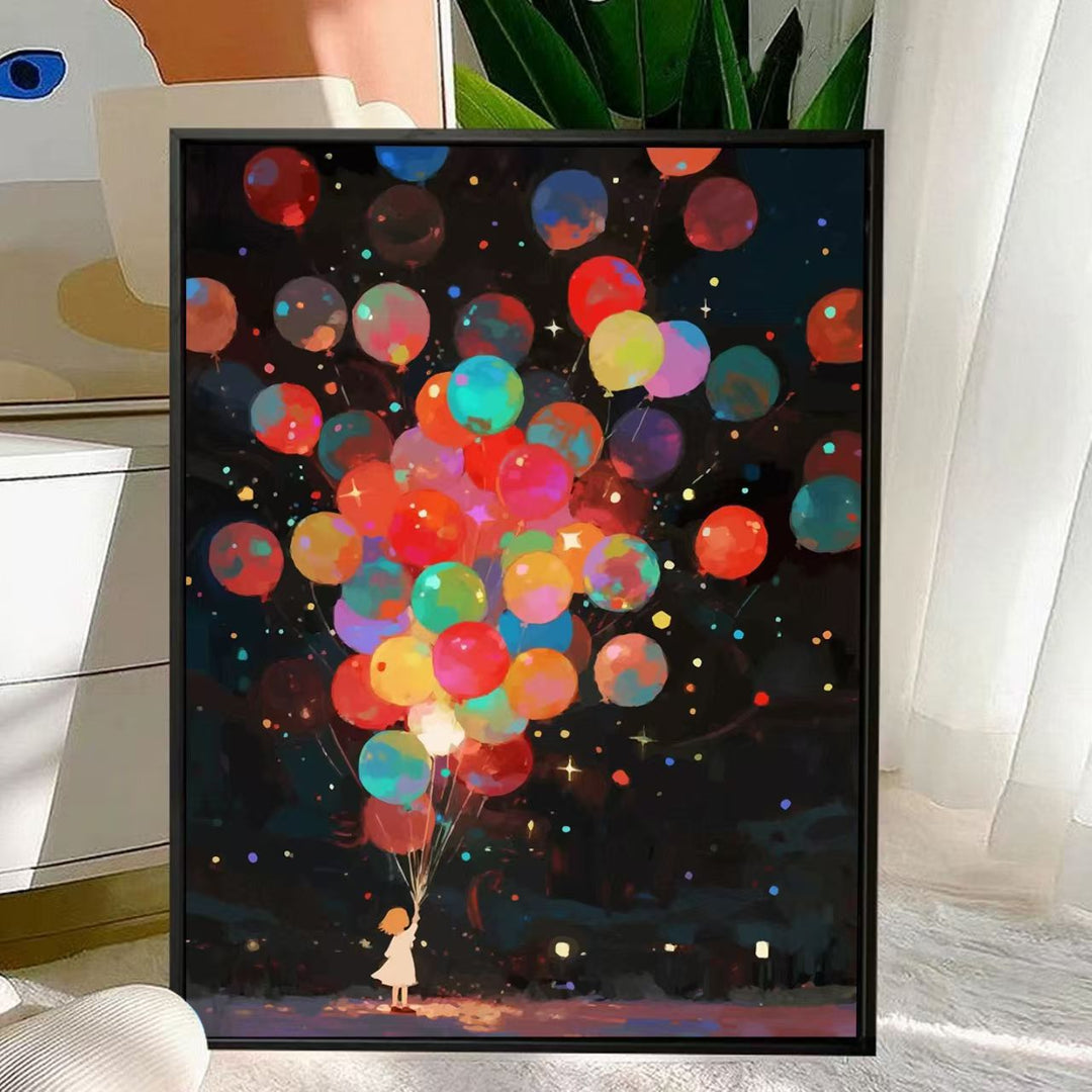 Charming Floral Bouquet Canvas Art Bowlift