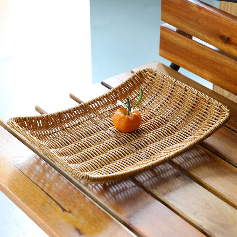 Unisex Handcrafted Basket with Elegant Shape Bowlift