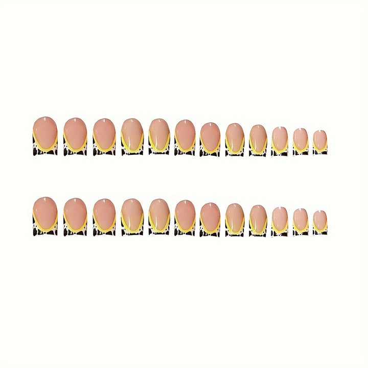 Stylish Press-On Nail Art Bowlift