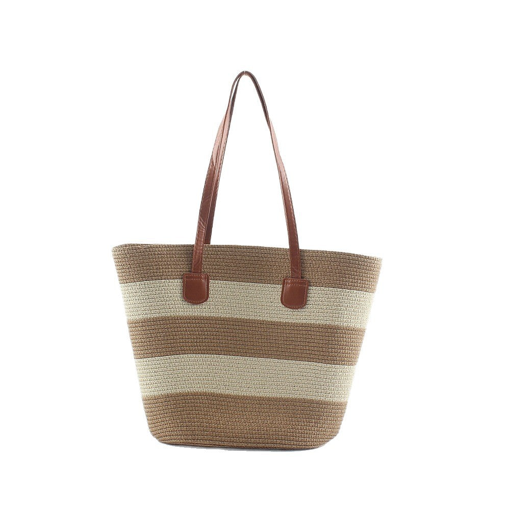 Beach bag in modern striped look Bowlift
