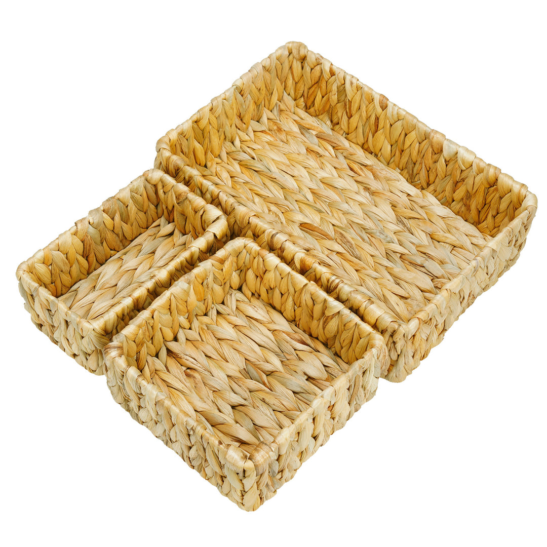 Multi-Compartment Woven Storage Organizer Bowlift