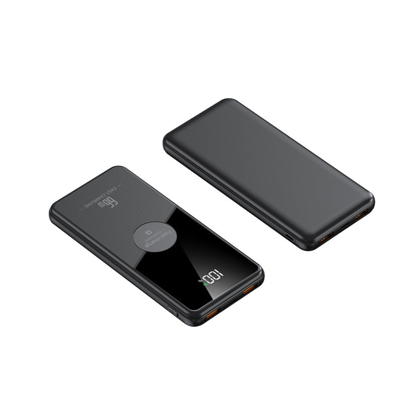 Powerbank with Integrated Digital Charging Display and Fast Charging Function Bowlift