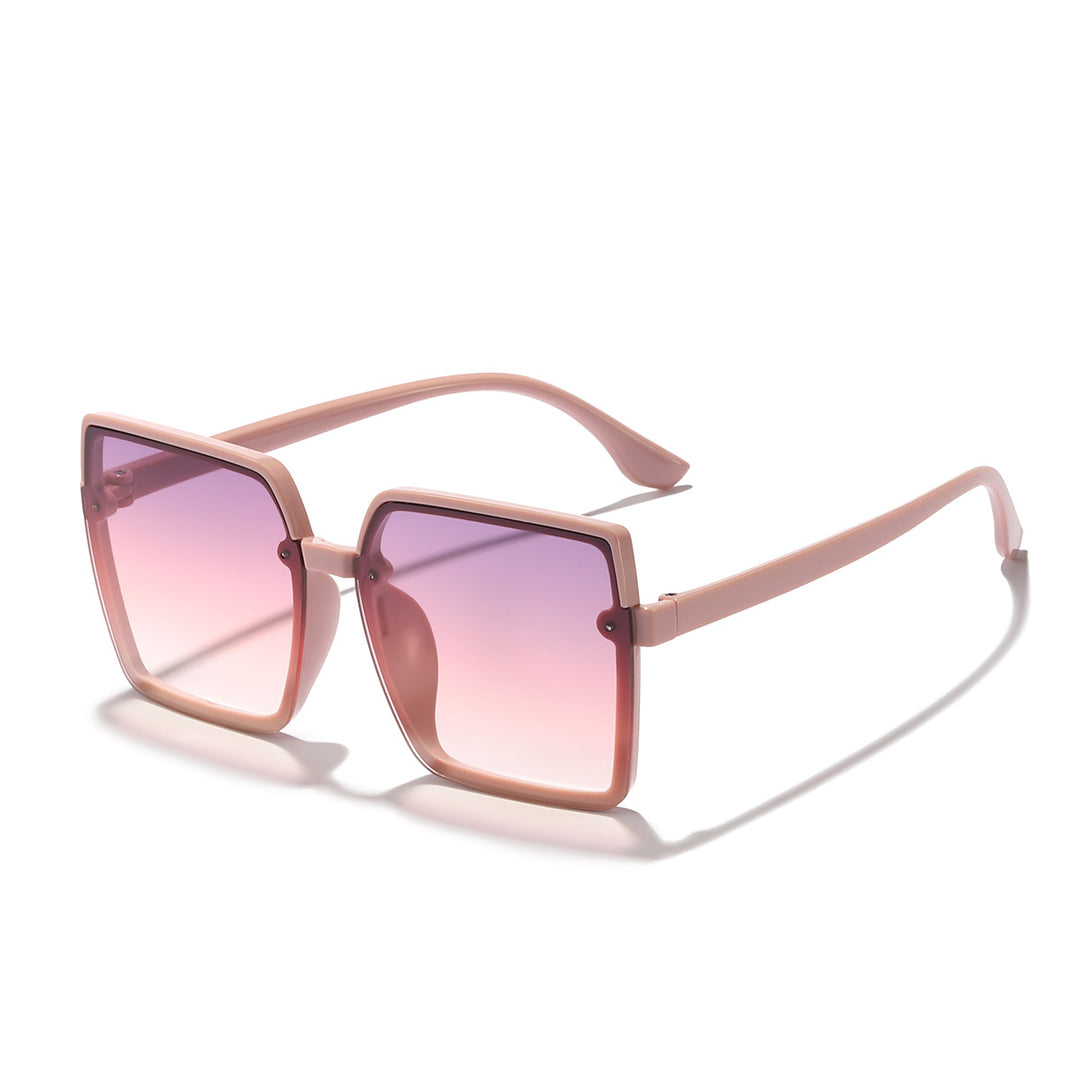 Ladies square sunglasses with UV protection and elegant frame structure Bowlift