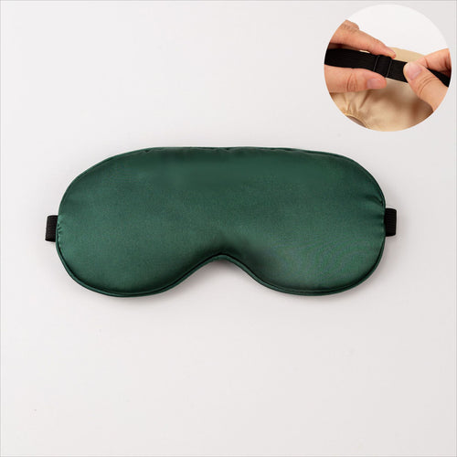Unisex nan ergonomic sleep mask with adjustable elastic band and soft satin surface Bowlift