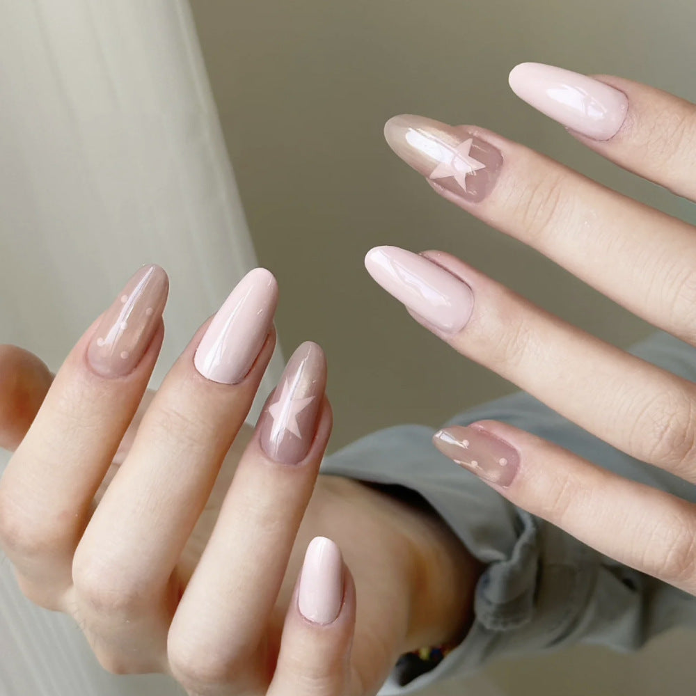Decorative Press-On Nail Art Bowlift