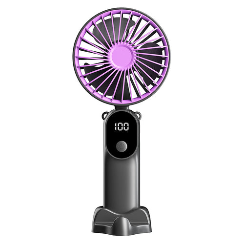 Unisex Portable Handheld Electric Fan Bowlift
