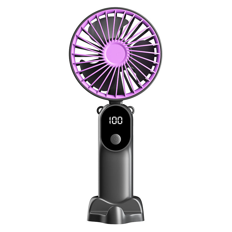 Unisex Portable Rechargeable Handheld Fan Bowlift