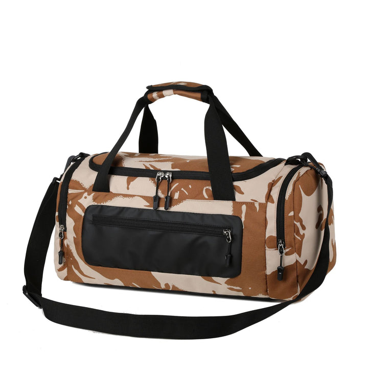 Men's Sporty Travel Bag with Multiple Compartments Bowlift