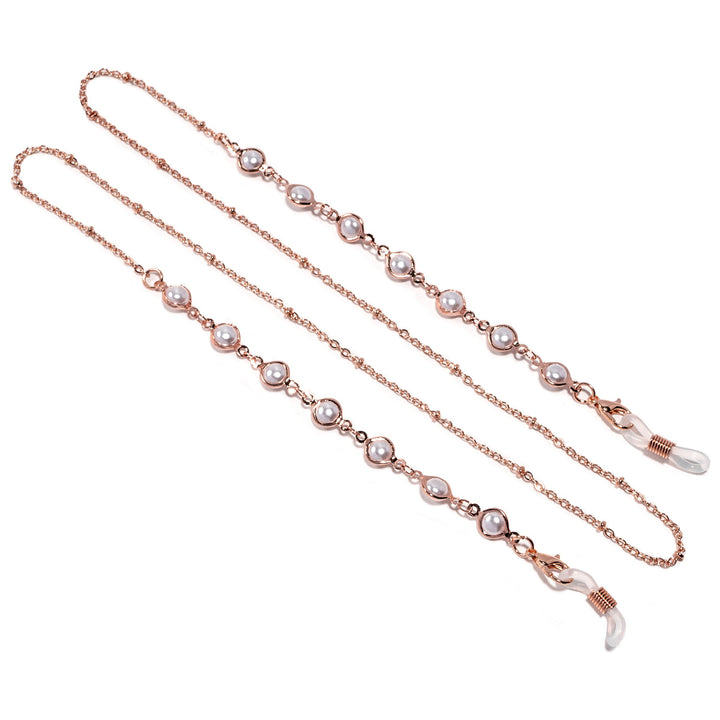 Elegant Pearl Beaded Eyewear Chain Bowlift